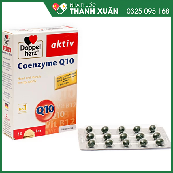 Doppelherz Coenzyme Q10 giảm Cholesterol trong máu